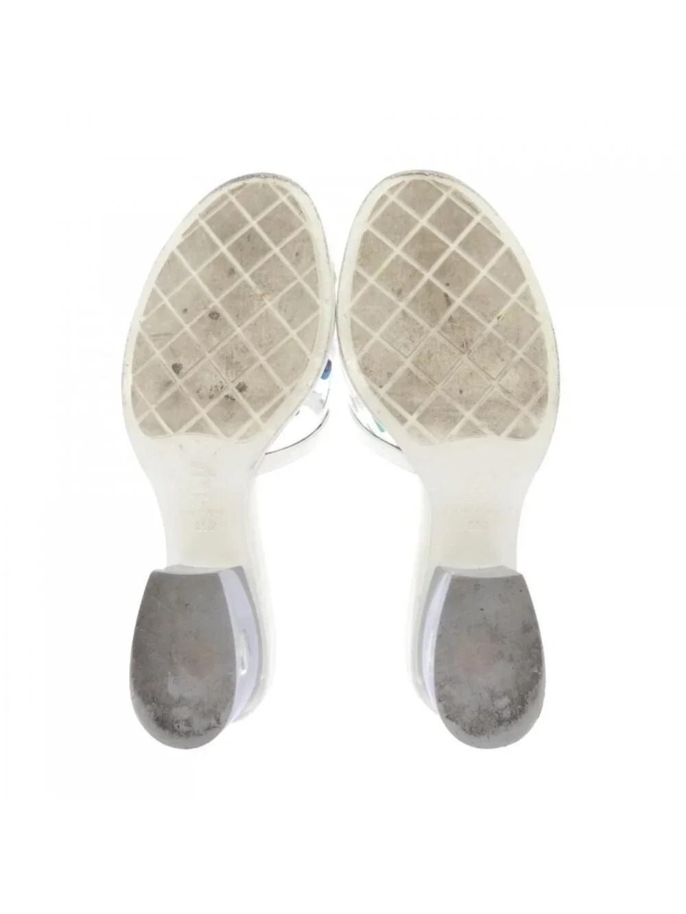 Chanel Sandals White